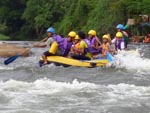 Rafting on Nakon Nayok river